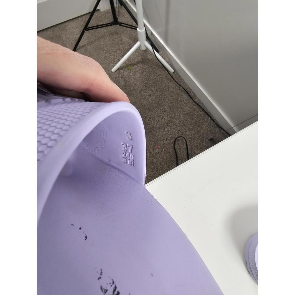 Birkenstock Lavender Slide Sandals - Picture 6 of 7